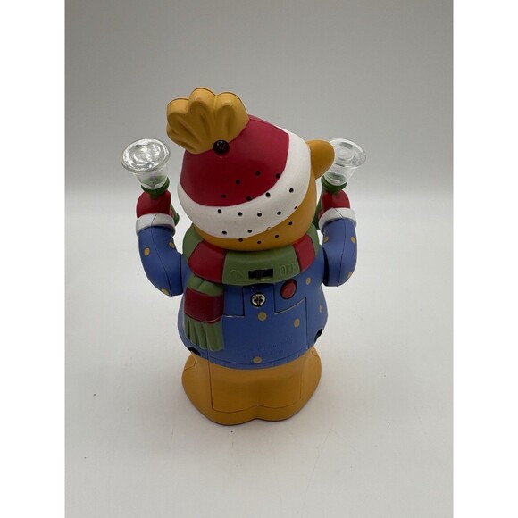 Avon Christmas Bell Ringing Band Trio Bears Musical Light Up Decoration - Picture 8 of 12